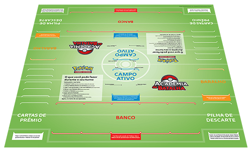 Jogo Cartas Pokémon Academia De Batalha Tabuleiro TCG Copag Moeda