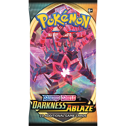 Details about   Darkness Ablaze Sword & Shield Booster Pack x4 Pokemon English Sealed Art Series 