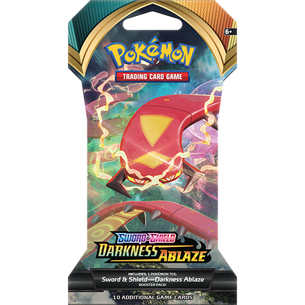 Pokemon DARKNESS ABLAZE Booster Pack X2 COMES WITH A FREE MINI TIN!