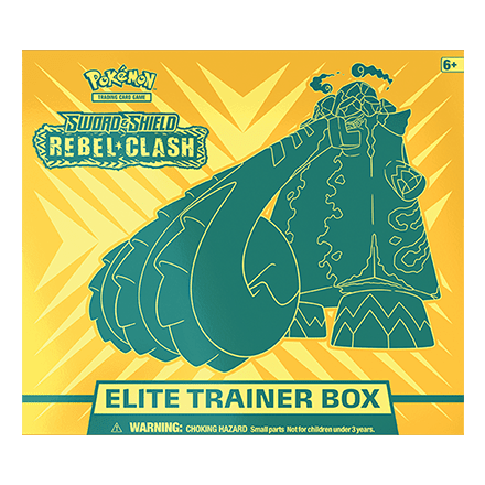 Pokemon Sword & Shield Rebel Clash Elite Trainer Box Break Pick 