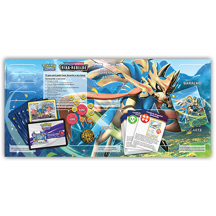 Pacote Cartas Pokémon EE2 Booster 6 Cartas - Rixa Rebelde