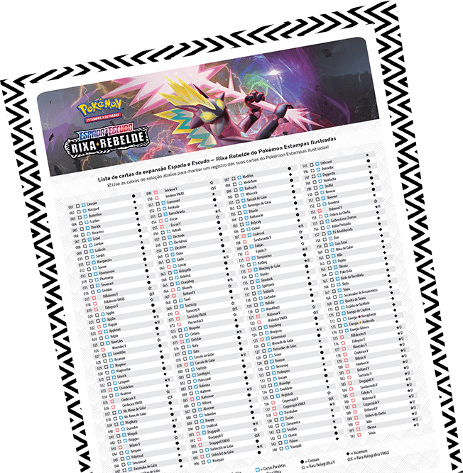 Jogo de Cartas Pokémon - Deck Escudo e Espada - Rixa Rebelde - Zacian -  Copag - superlegalbrinquedos