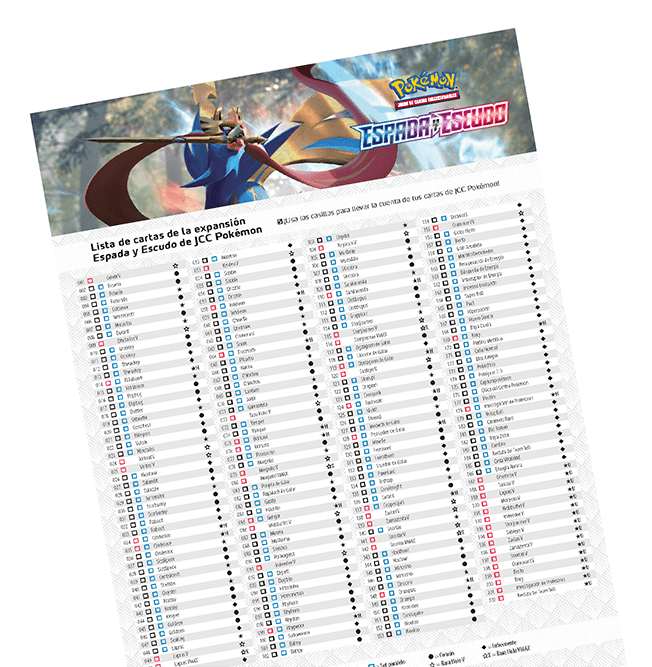 Lista de cartas » Generaciones - Pokémon Paraíso