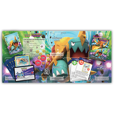 Voltagem Vívida! Card game de Pokémon ganha expansão com Zarude e novos  Pokémons. - Meia-Lua
