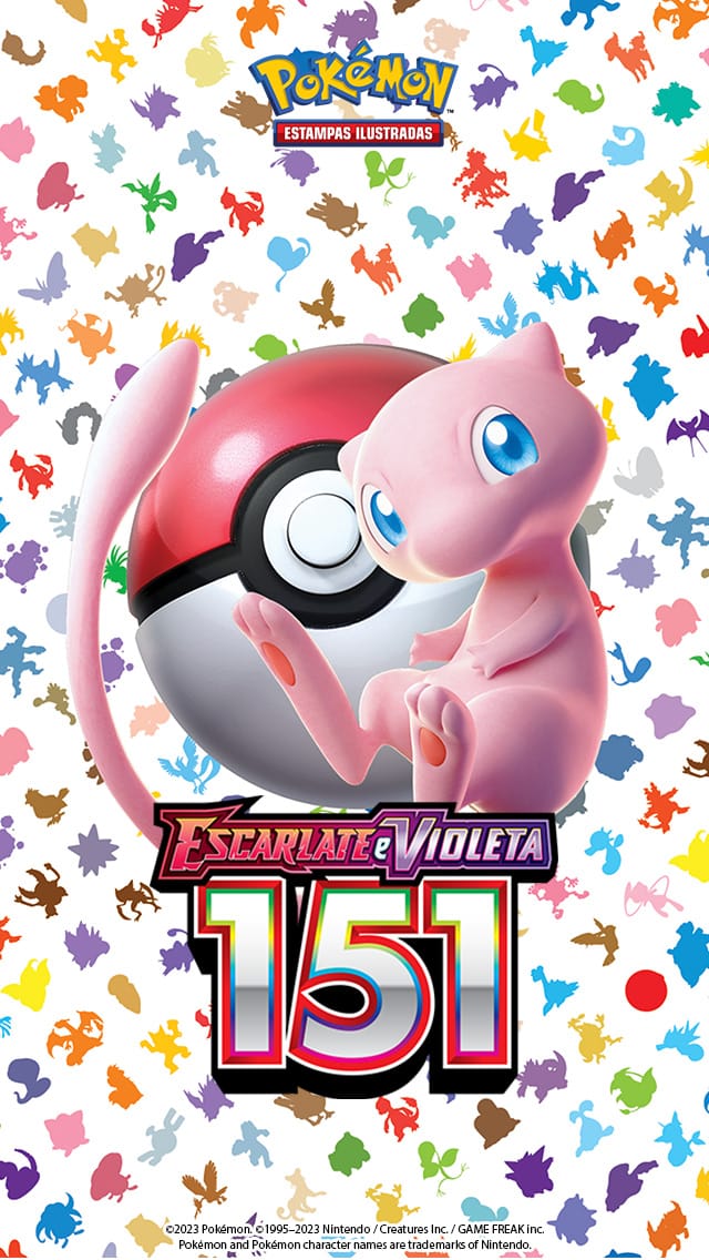 Escarlate e Violeta — 151 do Pokémon Estampas Ilustradas