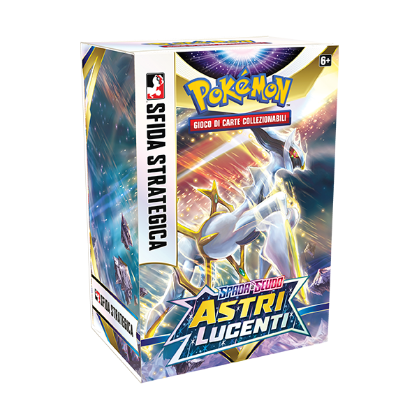 Pokémon Gioco Di Carte Collezionabili – Set Carmigiano E Viola Rivali Eterni, Con 3 Buste E Carta Promo Zebritz