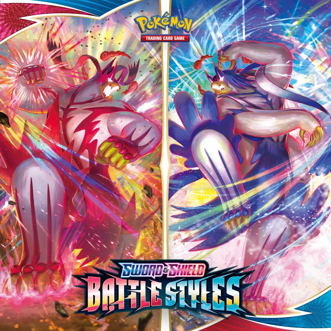 Pokémon V & VMAX Cards of Pokémon TCG: Battle Styles Part 3