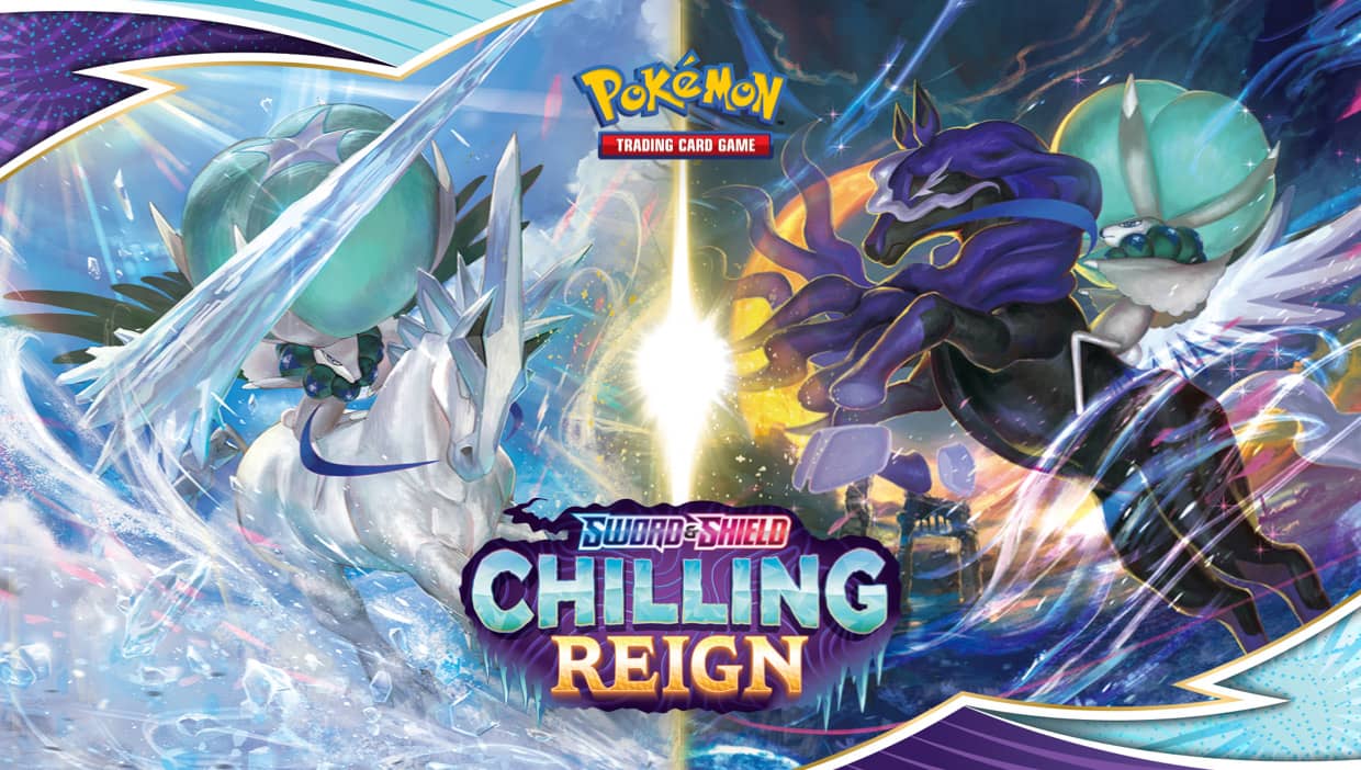 Veselý drak  Pokémon A4 sběratelské album - Sword and Shield Chilling Reign