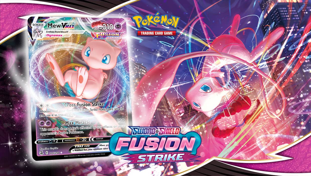 Pokémon TCG Sword & Shield Fusion Strike Booster Box - US