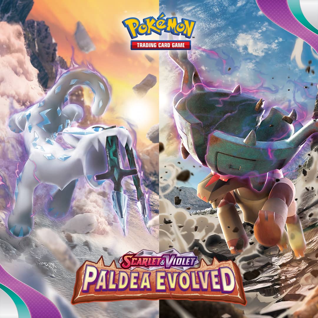 Pokemon - Scarlet and Violet - Paldea Evolved - Legends Tin Bundle