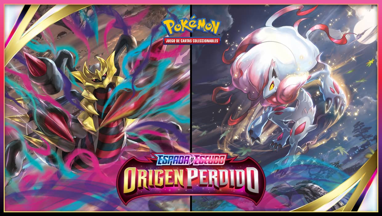 Juego de cartas pokemon tcg caja de entrenador elite origen