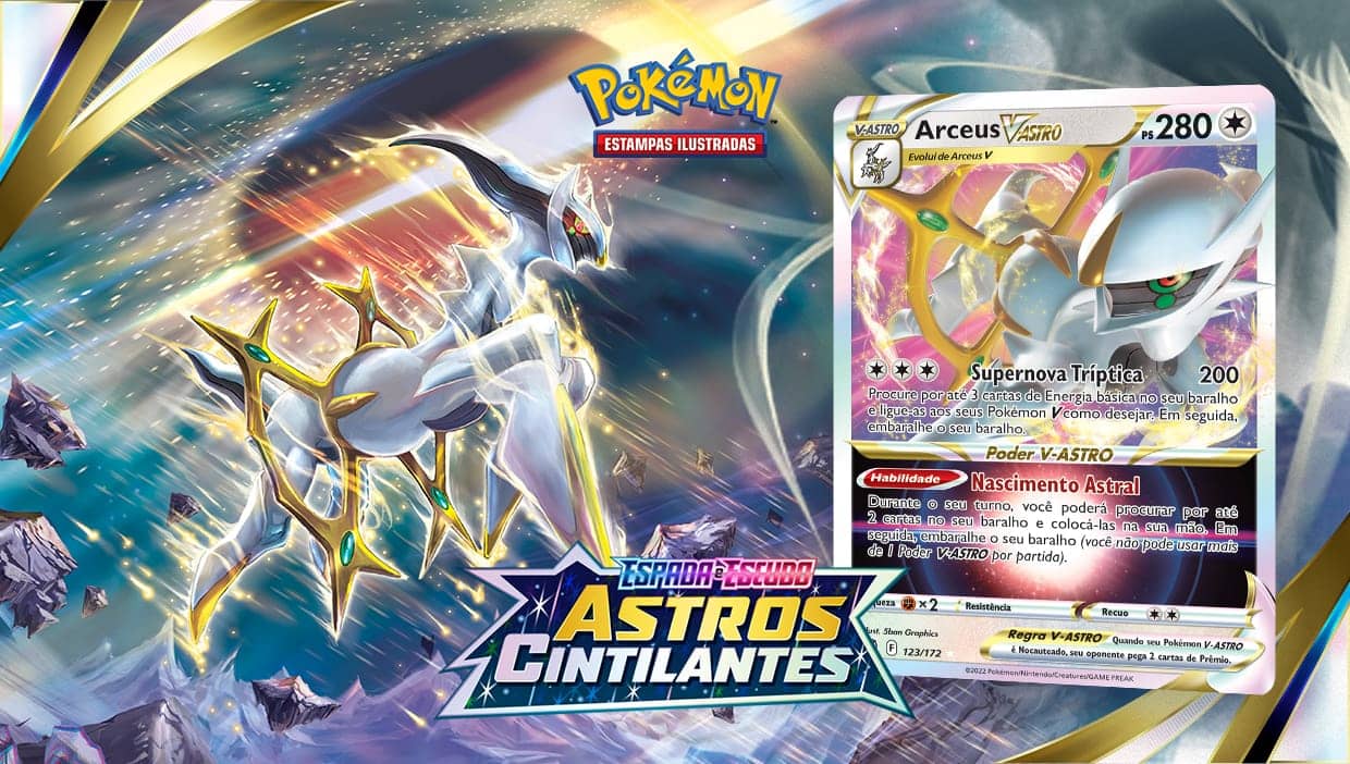 Carta Pokemon Raikou V 048/172 Astros Cintilantes