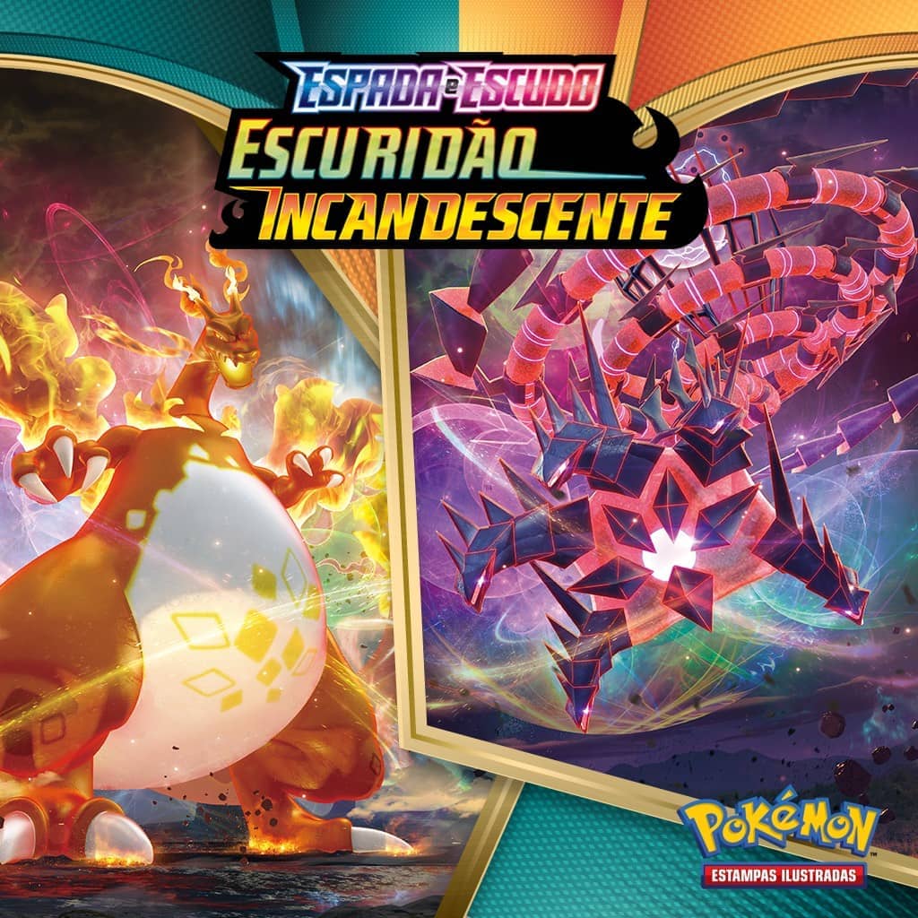 Carta Pokémon Lendário Heatran Escuridão Incandescente