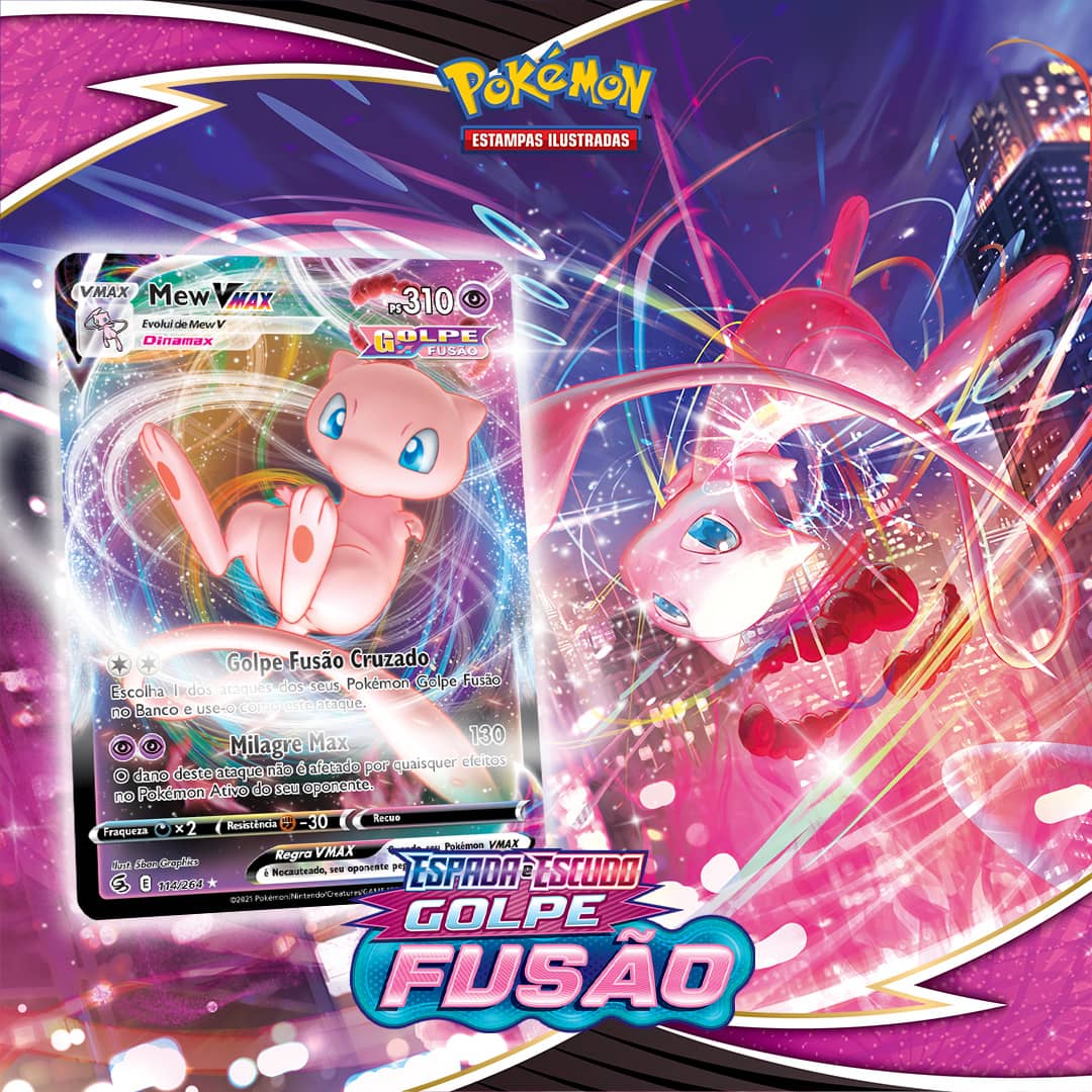 Carta Pokémon Genesect V Coleção Golpe Fusão