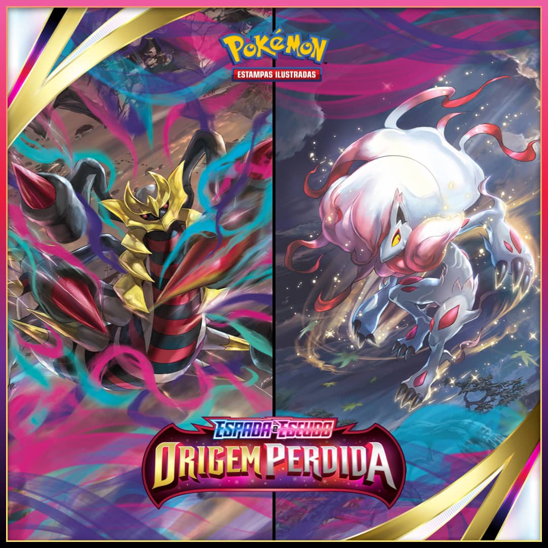 Carta Pokemon Giratina V-Astro (131/196) Origem Perdida EE11