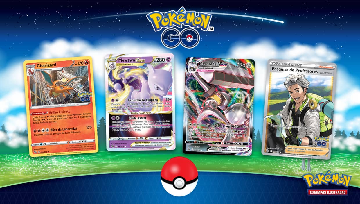 Carta Pokémon Mewtwo V Astro Dourado Coleção Especial Go