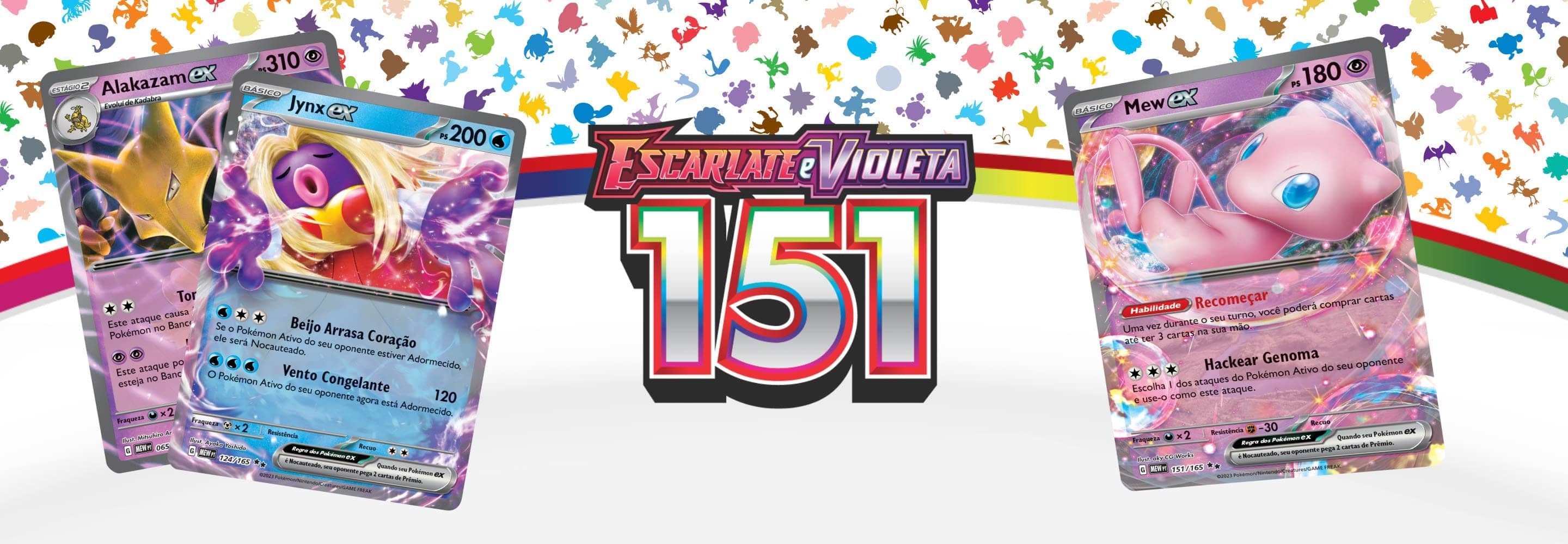 Nova Expansão de Pokémon Estampas Ilustrada Escarlate e Violeta-151 é  lançada hoje, com os icônicos 151 Pokémon originais - Gamer Spoiler