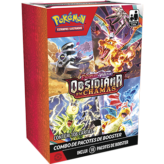 Pokemon - Jogo de cartas Pokémon: Pacotes Encapados Obsidianas & Violeta ㅤ