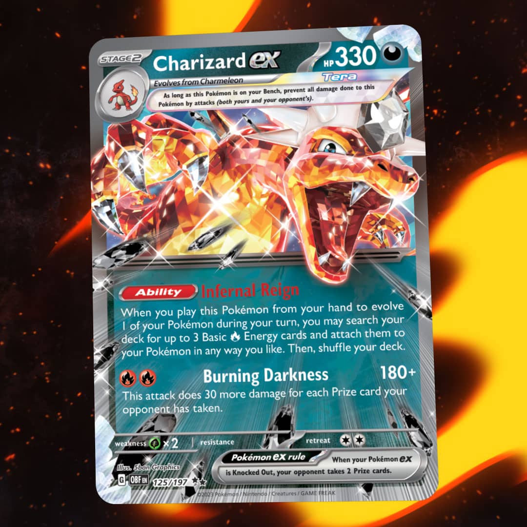 Pokémon Scarlet and Violet Obsidian Flames Booster