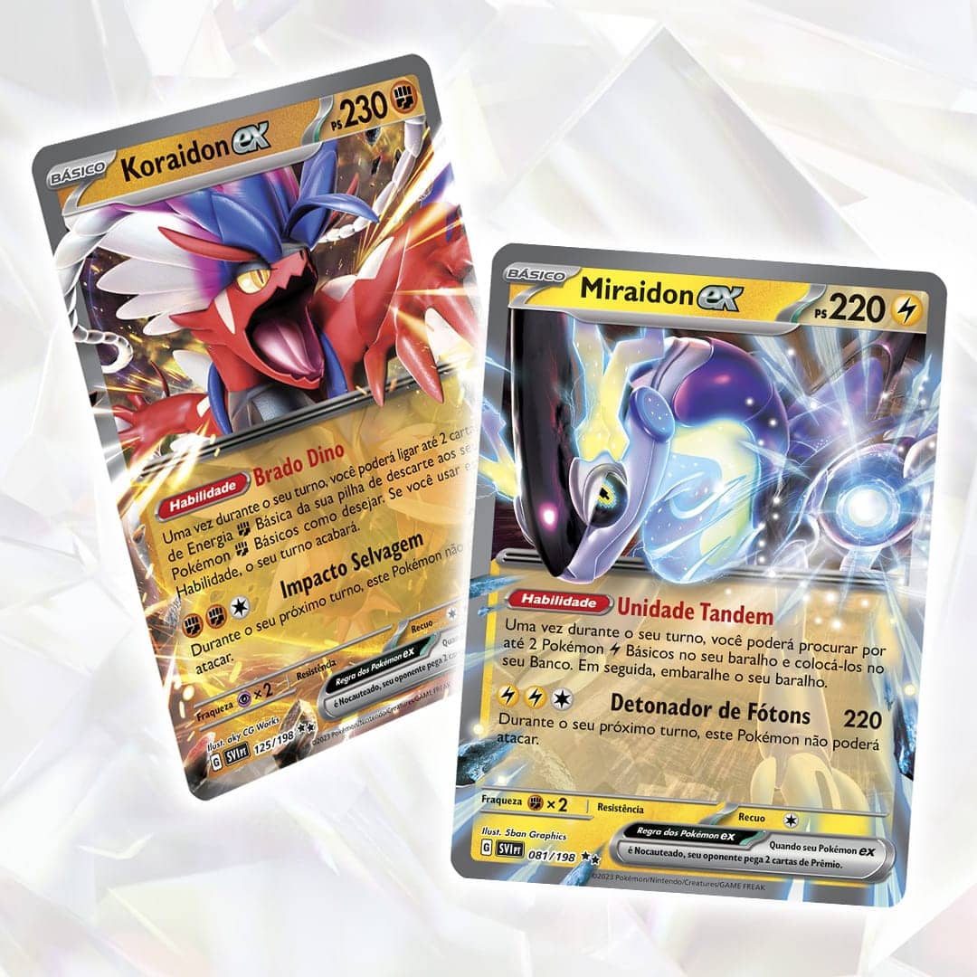 Kit Cartas Douradas Raras Pokémon Tcg 10 Unidades Coleção