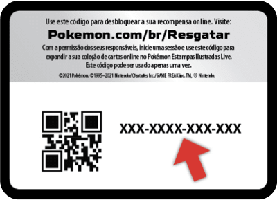 Informação sobre a probabilidade de recebimento de cartas do Pokémon  Estampas Ilustradas Live